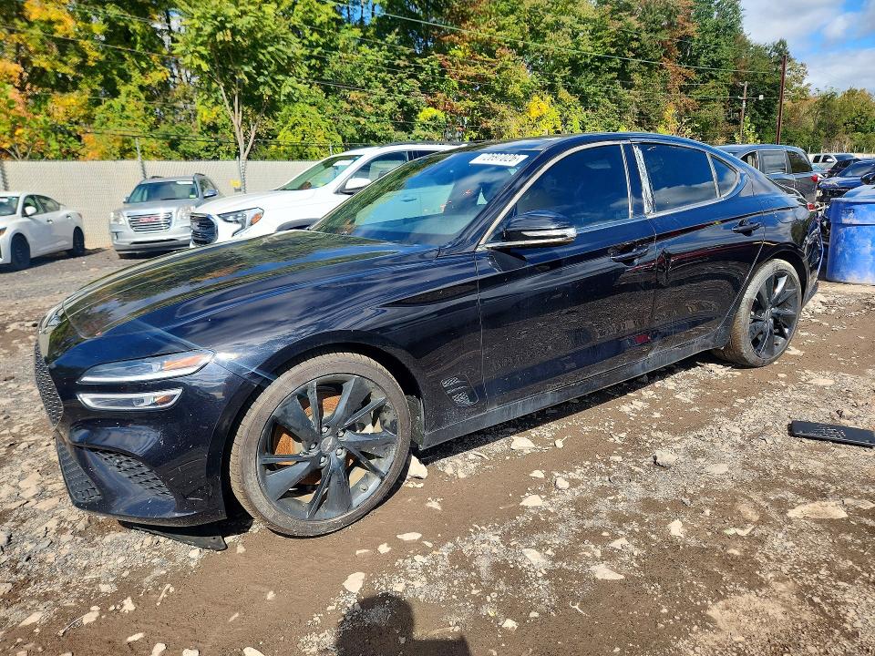 Продаж на аукціоні авто 2022 Genesis G70, vin: KMTG54TE3NU081771, номер лоту: 72697026