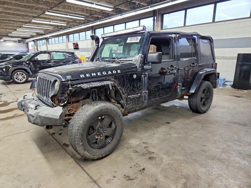 Auction sale of the 2008 Jeep Wrangler Unlimited, vin: 1J4GA59138L503899, lot number: 70879786