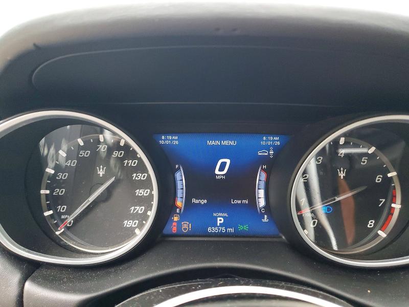 2019 Maserati Levante მანქანა იყიდება აუქციონზე, vin: ZN661YUSXKX313535, აუქციონის ნომერი: 71039836