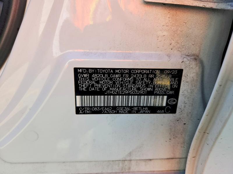 Продаж на аукціоні авто 2023 Lexus Is, vin: JTHGZ1E29P5032901, номер лоту: 71506816