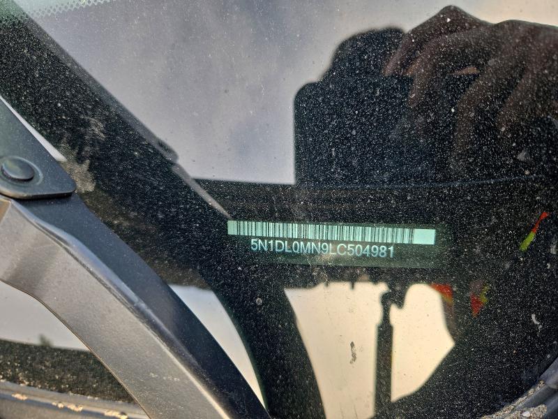 Aukcja sprzedaży 2020 Infiniti Qx60, vin: 5N1DL0MN9LC504981, numer aukcji: 72425566