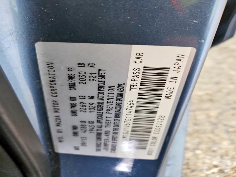 Aukcja sprzedaży 2014 Mazda 6, vin: JM1GJ1V67E1147464, numer aukcji: 71444416