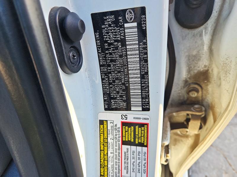 2018 Toyota Camry მანქანა იყიდება აუქციონზე, vin: 4T1BZ1HK5JU001855, აუქციონის ნომერი: 72234976