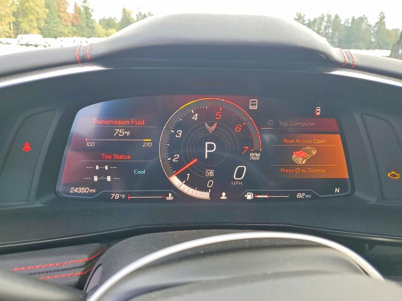 71277196 :رقم المزاد ، 1G1YB2D40M5117553 vin ، 2021 Chevrolet Corvette مزاد بيع