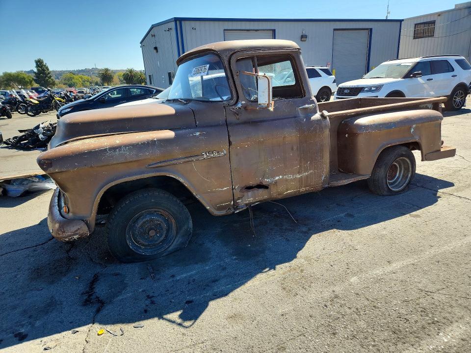 72372626 :رقم المزاد ، H2550008556 vin ، 1955 Chevrolet Pick Up Truck مزاد بيع