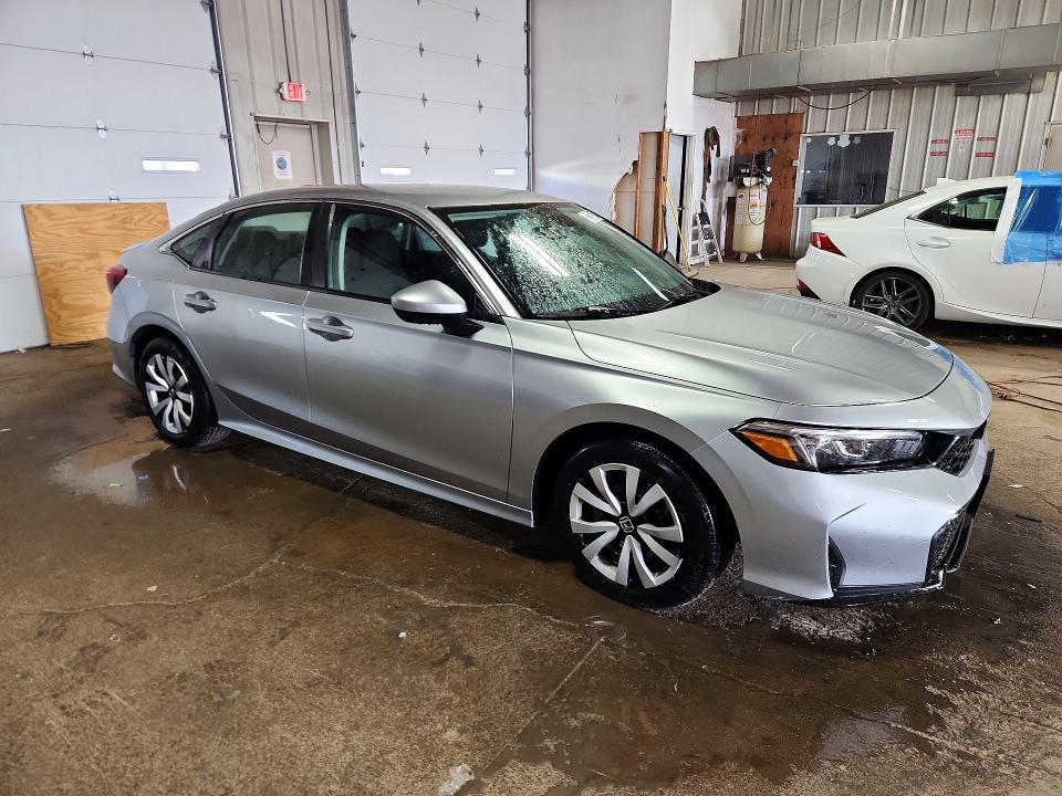 2025 Honda Civic მანქანა იყიდება აუქციონზე, vin: 2HGFE2F26SH597509, აუქციონის ნომერი: 72360416