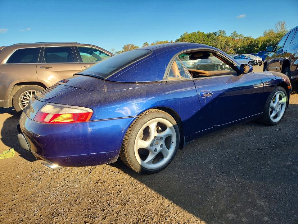 2001 Porsche 911 მანქანა იყიდება აუქციონზე, vin: WP0CA29991S652502, აუქციონის ნომერი: 67357816