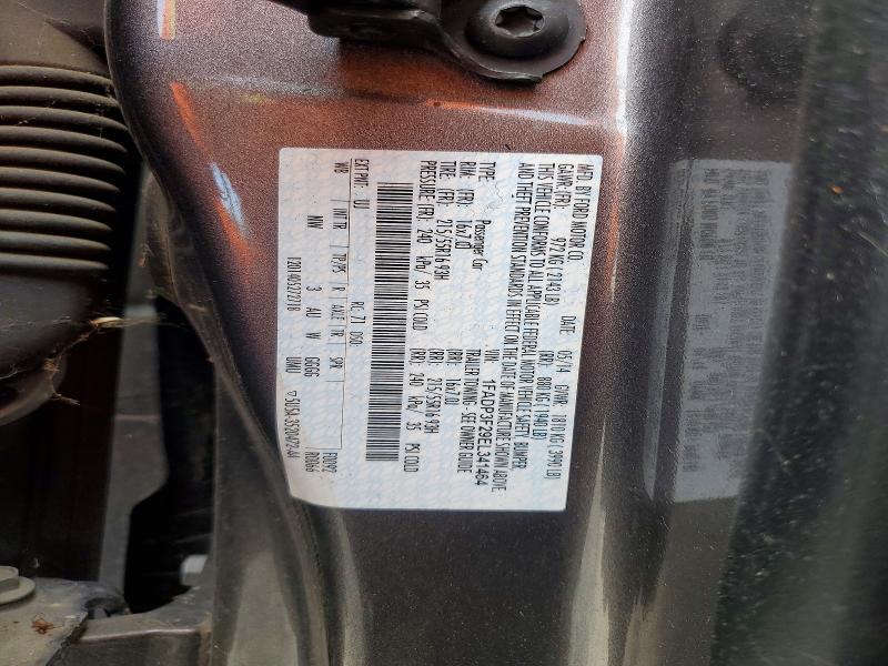 71504696 :رقم المزاد ، 1FADP3F29EL341464 vin ، 2014 Ford Focus مزاد بيع