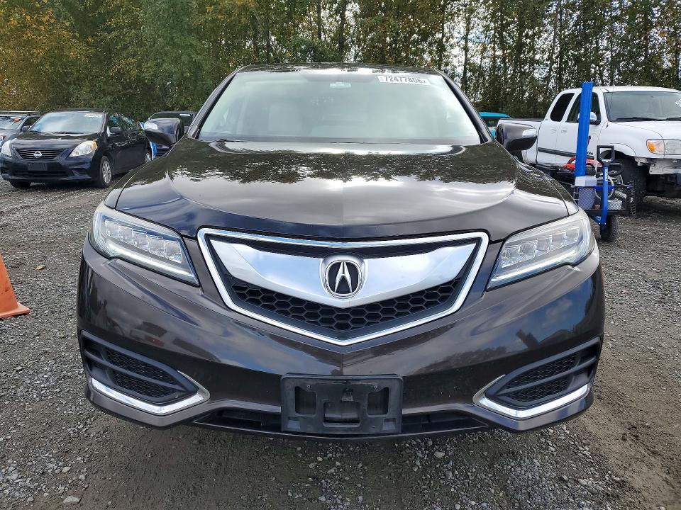 72477806 :رقم المزاد ، 5J8TB4H55HL026569 vin ، 2017 Acura Rdx مزاد بيع