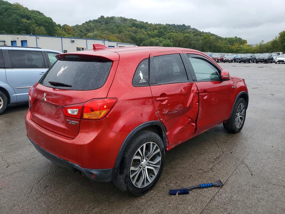 2017 Mitsubishi Outlander Sport მანქანა იყიდება აუქციონზე, vin: JA4AP3AU1HZ066979, აუქციონის ნომერი: 71077866