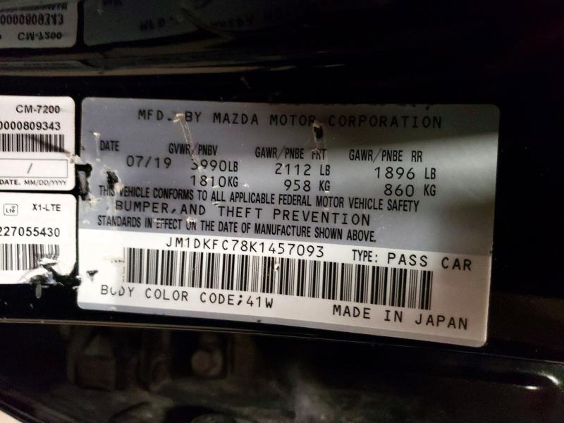 Aukcja sprzedaży 2019 Mazda Cx-3, vin: JM1DKFC78K1457093, numer aukcji: 71563846