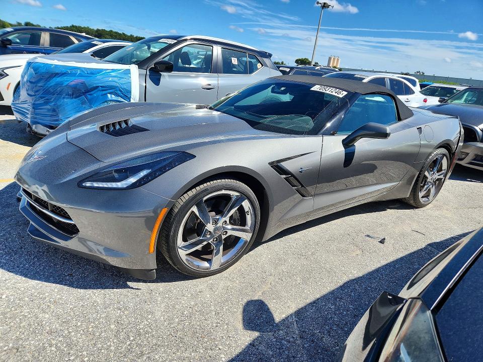 2015 Chevrolet Corvette მანქანა იყიდება აუქციონზე, vin: 1G1YM3D75F5104763, აუქციონის ნომერი: 70931246