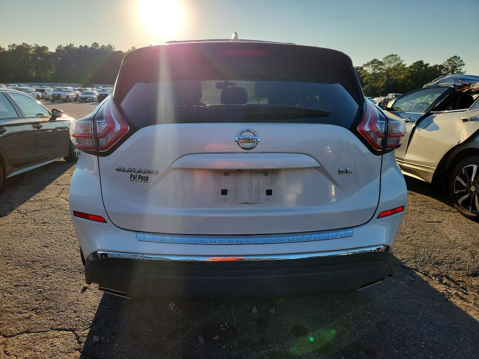 2017 Nissan Murano მანქანა იყიდება აუქციონზე, vin: 5N1AZ2MG6HN160276, აუქციონის ნომერი: 69982736