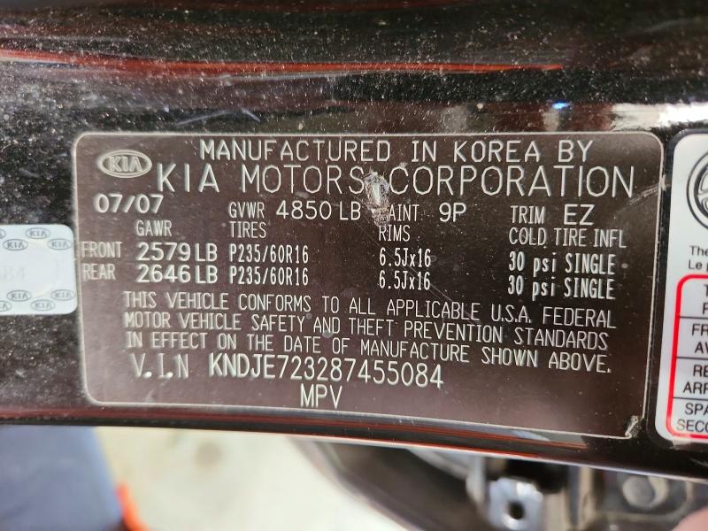 Aukcja sprzedaży 2008 Kia Sportage, vin: KNDJE723287455084, numer aukcji: 71664596