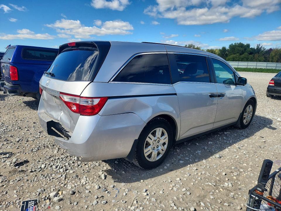 71448896 :رقم المزاد ، 5FNRL5H21CB145295 vin ، 2012 Honda Odyssey مزاد بيع