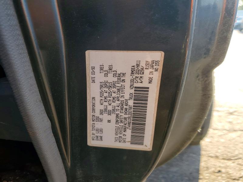 Aukcja sprzedaży 1990 Toyota Pickup, vin: JT4VN01D5L2007687, numer aukcji: 70586276