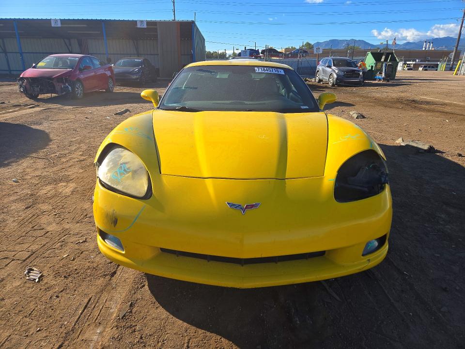 71845716 :رقم المزاد ، 1G1YY25U175110306 vin ، 2007 Chevrolet Corvette مزاد بيع