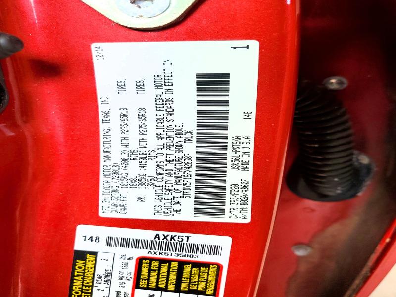 Продаж на аукціоні авто 2015 Toyota Tundra, vin: 5TFDY5F18FX428387, номер лоту: 71639566