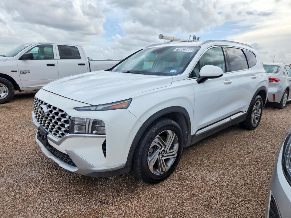 2021 Hyundai Santa Fe მანქანა იყიდება აუქციონზე, vin: 5NMS24AJ8MH330962, აუქციონის ნომერი: 70602806