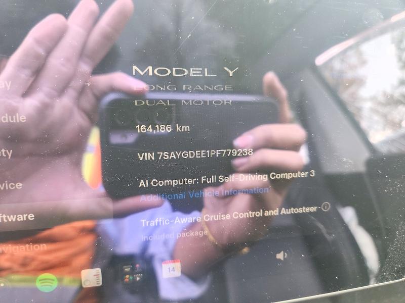 Продажа на аукционе авто 2023 Tesla Model Y, vin: 7SAYGDEE1PF779238, номер лота: 68599136