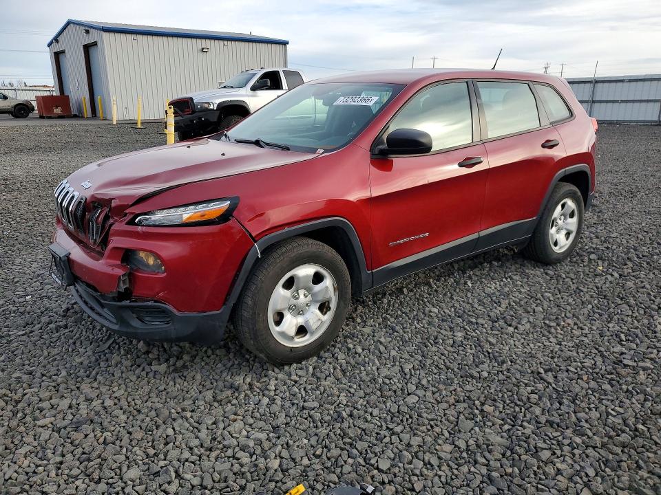2016 Jeep Cherokee მანქანა იყიდება აუქციონზე, vin: 1C4PJMAS9GW337938, აუქციონის ნომერი: 73292366