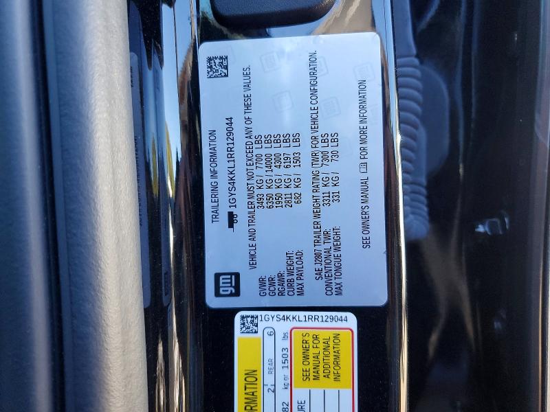 Продажа на аукционе авто 2024 Cadillac Escalade, vin: 1GYS4KKL1RR129044, номер лота: 71762956