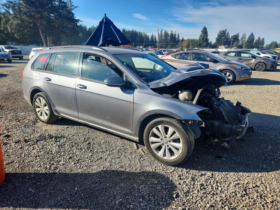 Продажа на аукционе авто 2017 Volkswagen Golf Sportwagen, vin: 3VW017AU3HM524465, номер лота: 71323926
