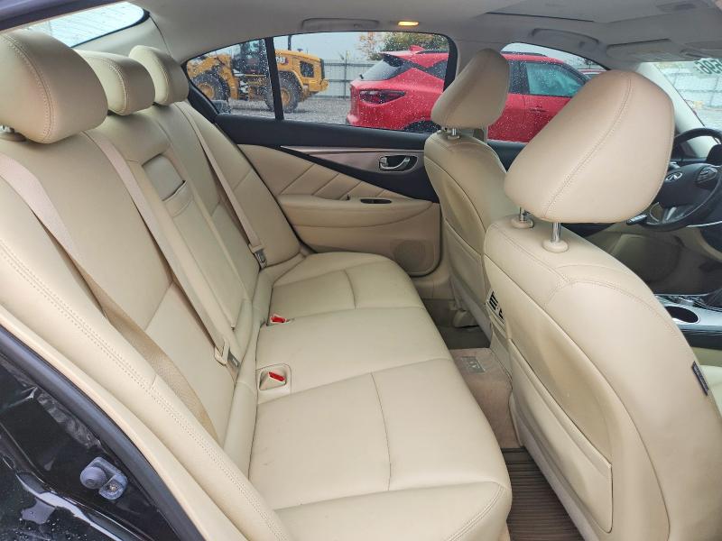 71000596 :رقم المزاد ، JN1BV7AR2EM687937 vin ، 2014 Infiniti Q50 مزاد بيع
