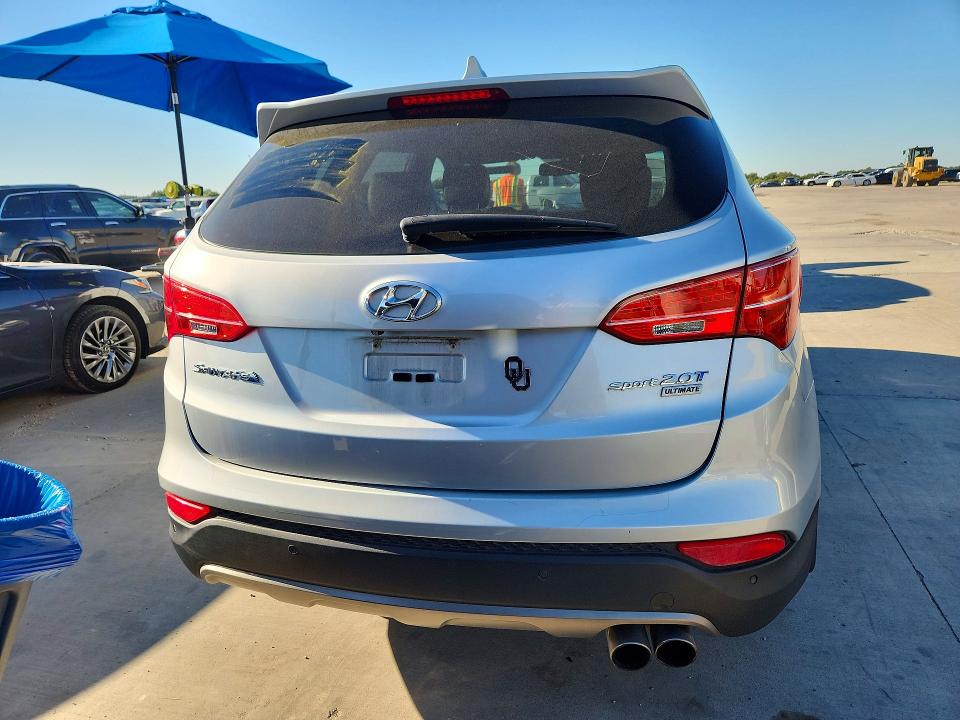 2015 Hyundai Santa Fe Sport მანქანა იყიდება აუქციონზე, vin: 5XYZW4LA8FG297037, აუქციონის ნომერი: 70614196