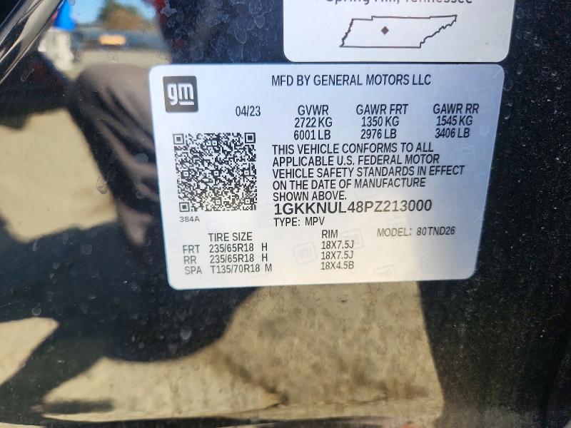 Продажа на аукционе авто 2023 Gmc Acadia, vin: 1GKKNUL48PZ213000, номер лота: 72057936