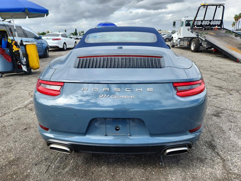 Продаж на аукціоні авто 2017 Porsche 911, vin: WP0CA2A9XHS141189, номер лоту: 71978616