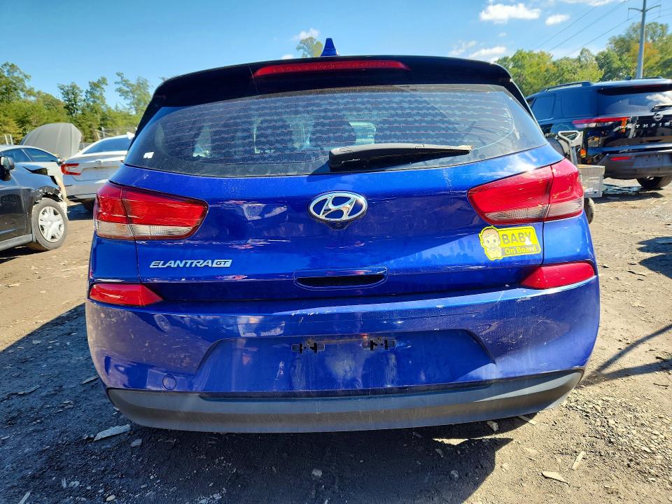 2019 Hyundai Elantra Gt მანქანა იყიდება აუქციონზე, vin: KMHH35LE5KU114579, აუქციონის ნომერი: 68296916