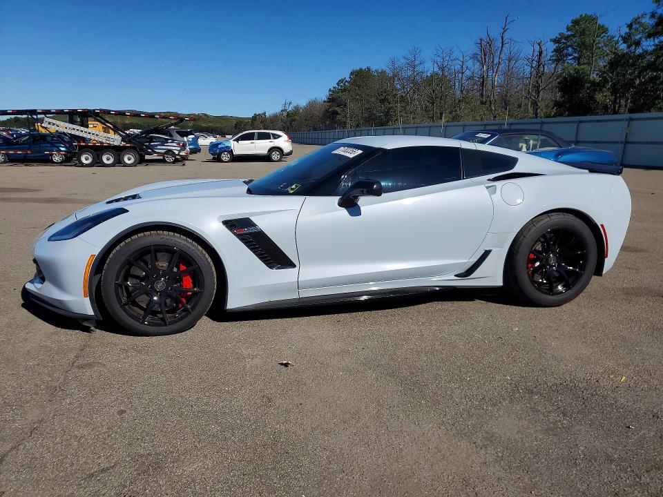 2019 Chevrolet Corvette მანქანა იყიდება აუქციონზე, vin: 1G1YR2D65K5606640, აუქციონის ნომერი: 71783356