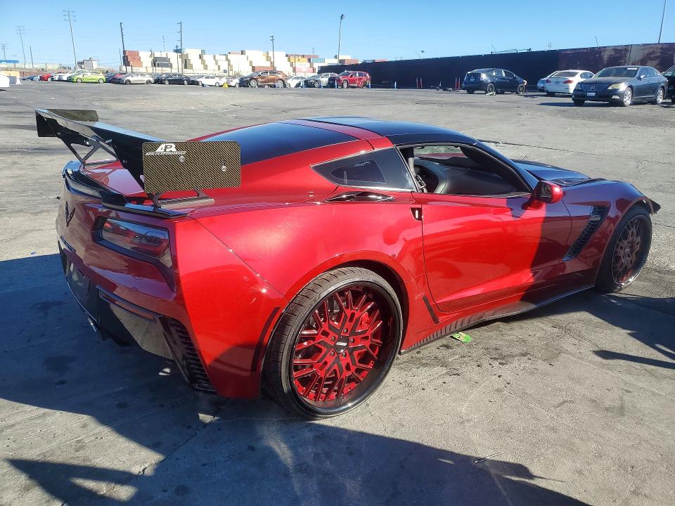 71509876 :رقم المزاد ، 1G1YU2D60F5605531 vin ، 2015 Chevrolet Corvette مزاد بيع
