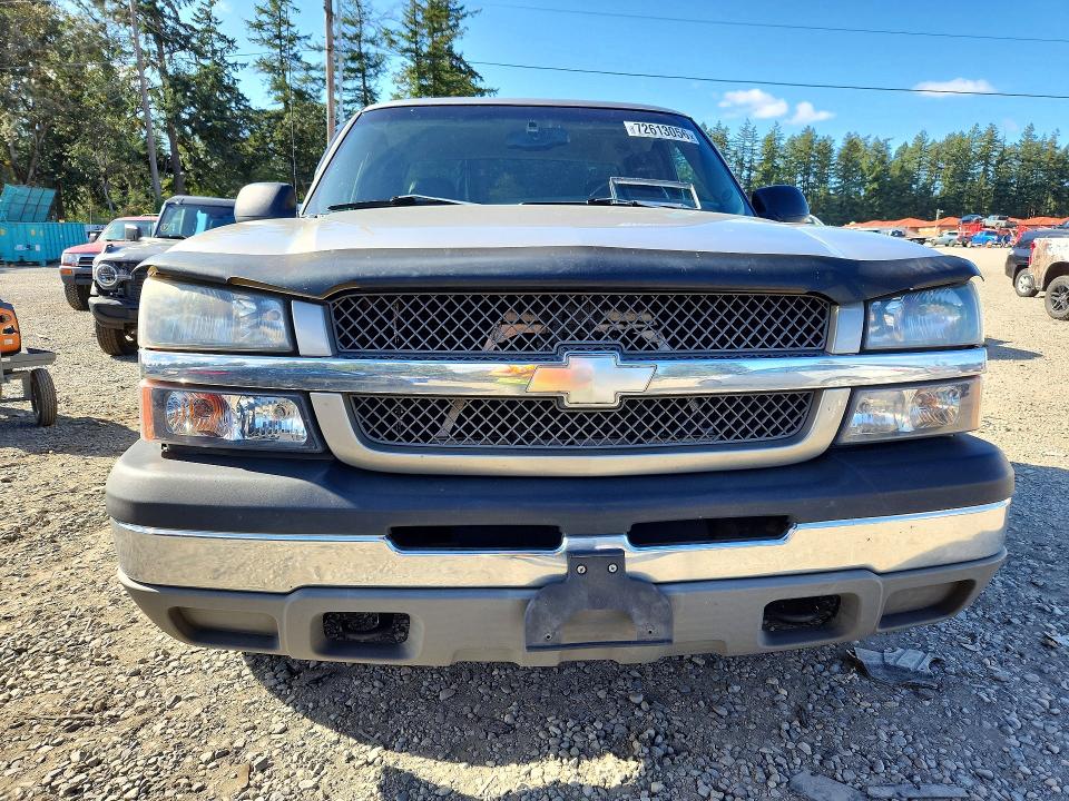 2003 Chevrolet Silverado მანქანა იყიდება აუქციონზე, vin: 2GCEK19T431197489, აუქციონის ნომერი: 72613056