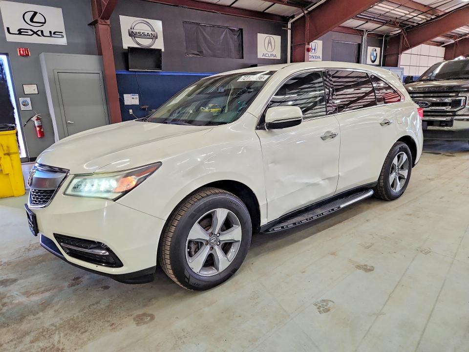 72112686 :رقم المزاد ، 5FRYD4H29EB005418 vin ، 2014 Acura Mdx مزاد بيع