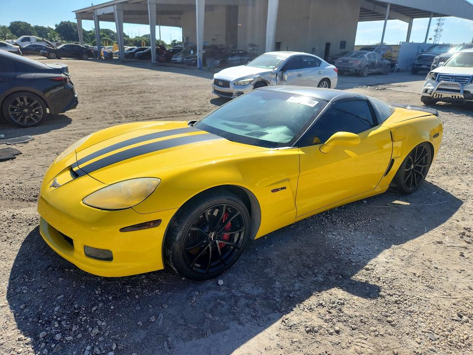 72733786 :رقم المزاد ، 1G1YY26E475101266 vin ، 2007 Chevrolet Corvette مزاد بيع