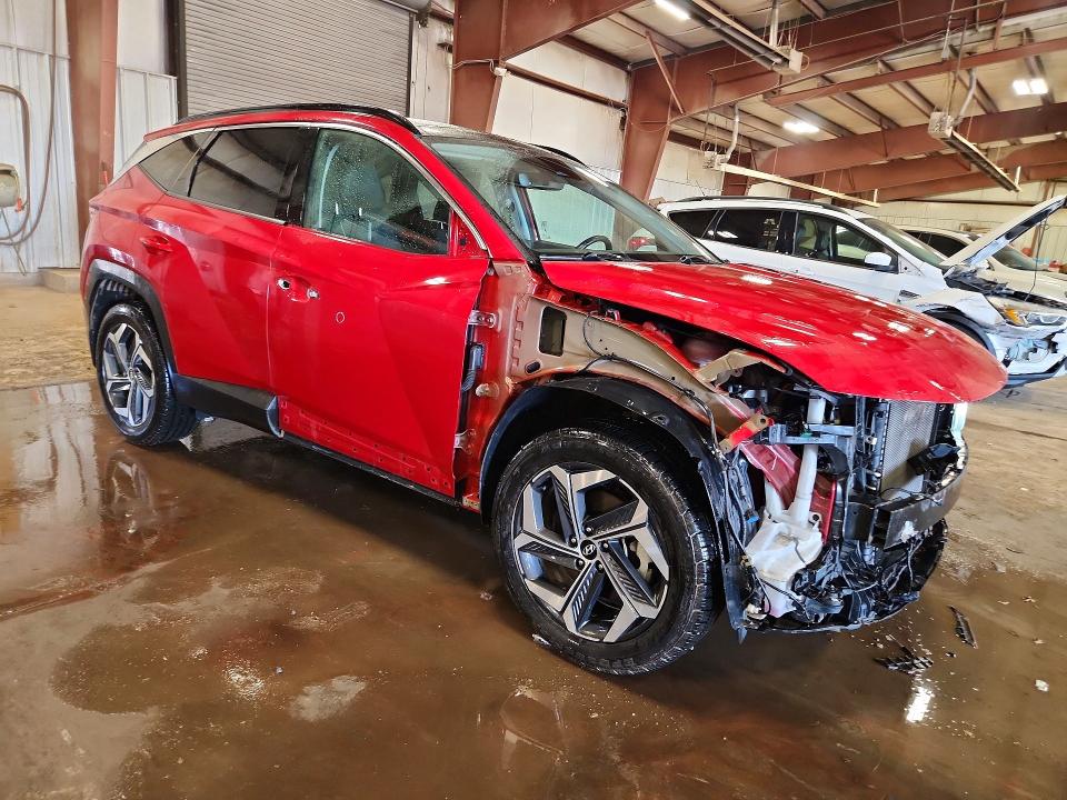 71764446 :رقم المزاد ، 5NMJECAE3NH106452 vin ، 2022 Hyundai Tucson مزاد بيع