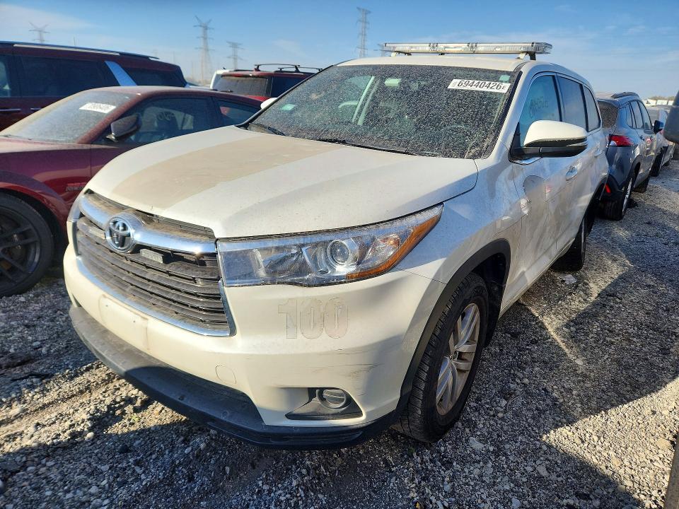 69440426 :رقم المزاد ، 5TDBKRFH6GS280079 vin ، 2016 Toyota Highlander مزاد بيع