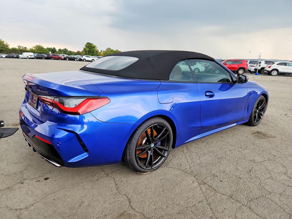 2021 Bmw M440i მანქანა იყიდება აუქციონზე, vin: WBA53AT06MCH19482, აუქციონის ნომერი: 69958756