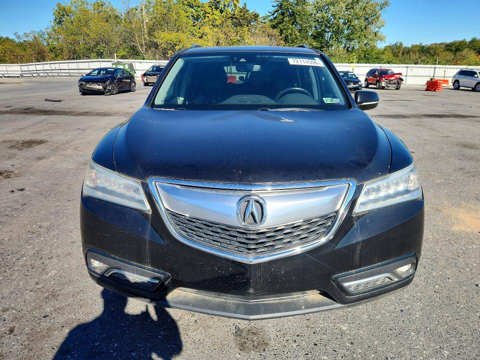 72114506 :رقم المزاد ، 5FRYD4H49GB042876 vin ، 2016 Acura Mdx مزاد بيع
