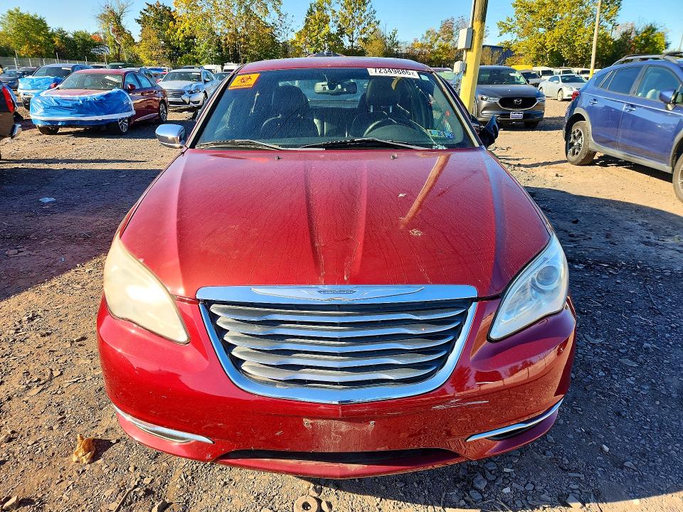 2013 Chrysler 200 მანქანა იყიდება აუქციონზე, vin: 1C3CCBCG7DN504518, აუქციონის ნომერი: 72349886