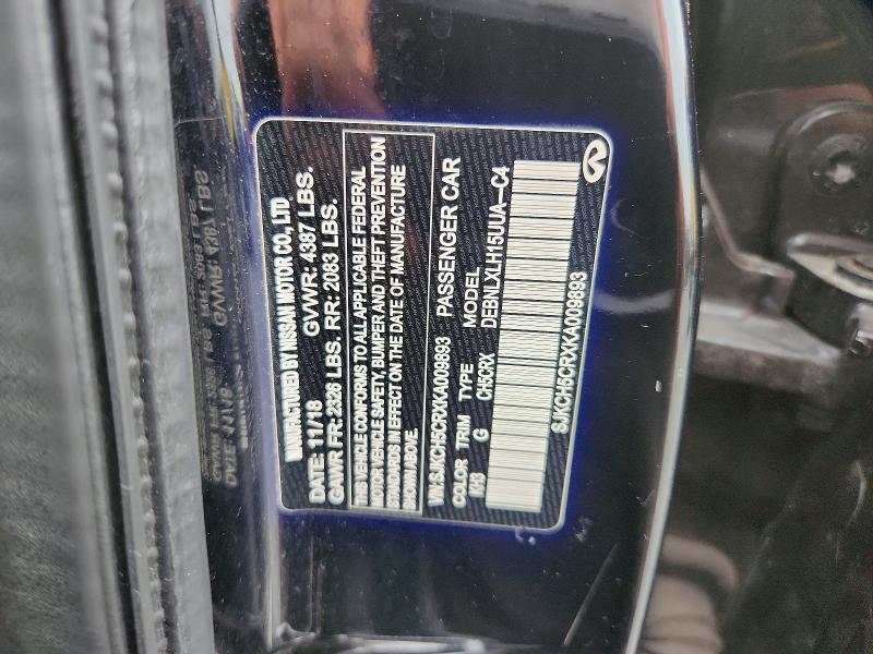 Продажа на аукционе авто 2019 Infiniti Qx30, vin: SJKCH5CRXKA009893, номер лота: 71100596