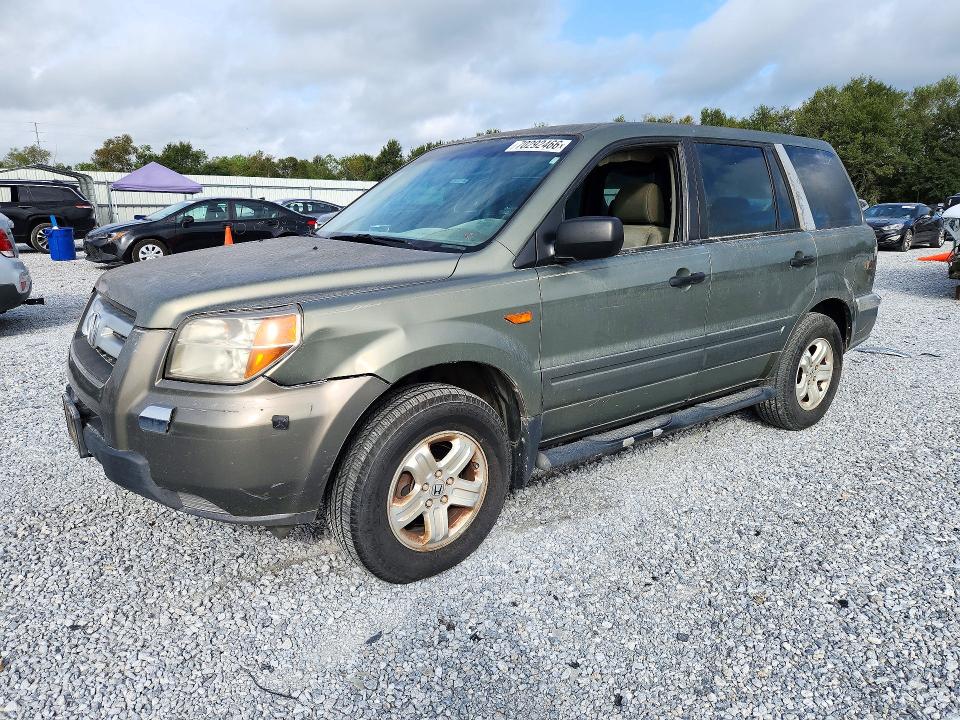 70292466 :رقم المزاد ، 5FNYF28177B005976 vin ، 2007 Honda Pilot مزاد بيع