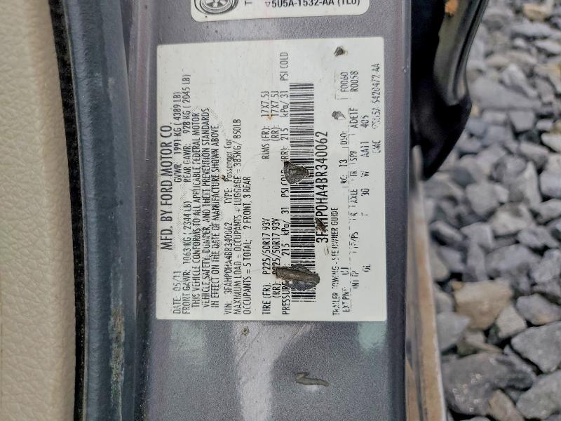Продаж на аукціоні авто 2011 Ford Fusion, vin: 3FAHP0HA4BR340062, номер лоту: 67461816
