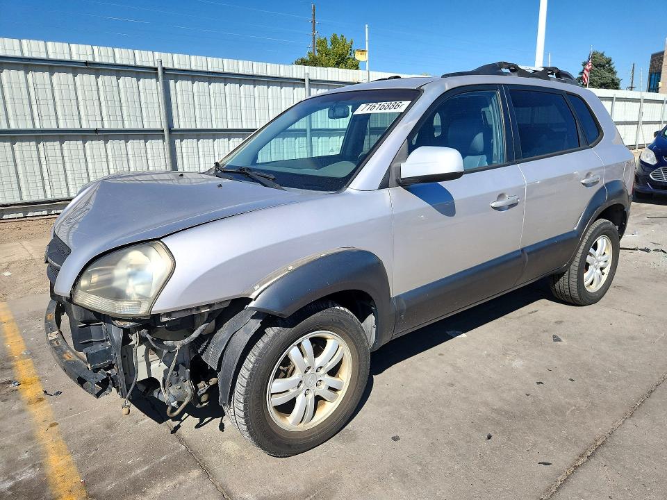 2006 Hyundai Tucson მანქანა იყიდება აუქციონზე, vin: KM8JN72DX6U358556, აუქციონის ნომერი: 71616886