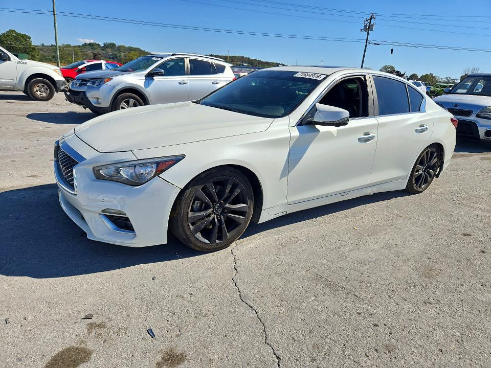 71684976 :رقم المزاد ، JN1EV7BP9MM704161 vin ، 2021 Infiniti Q50 مزاد بيع