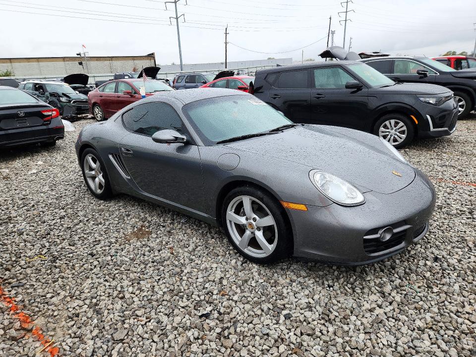 2007 Porsche Cayman მანქანა იყიდება აუქციონზე, vin: WP0AA29897U762154, აუქციონის ნომერი: 71009426