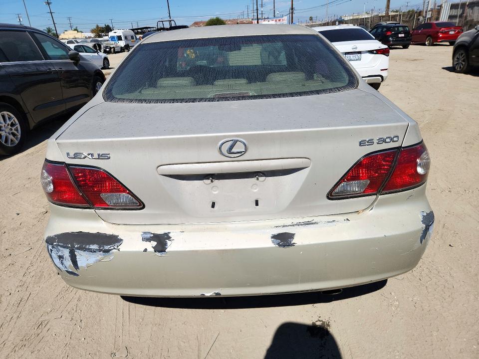 Aukcja sprzedaży 2003 Lexus Es, vin: JTHBF30G030134712, numer aukcji: 72000836