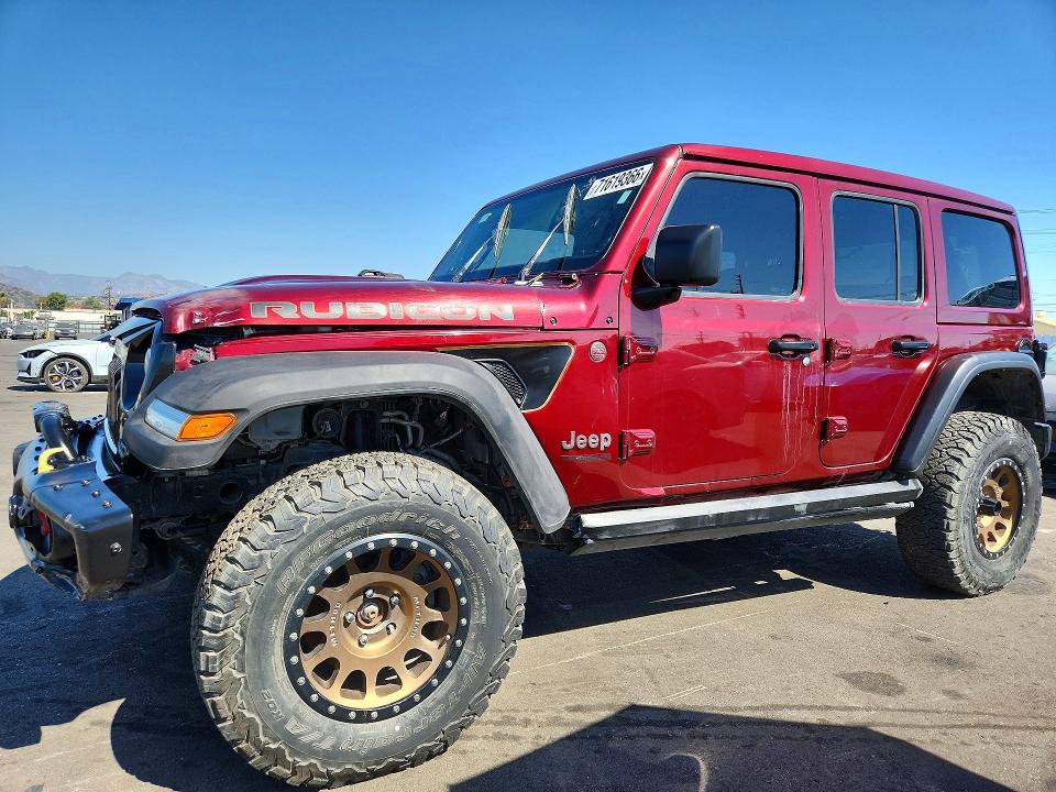 71619366 :رقم المزاد ، 1C4HJXFG6NW150454 vin ، 2022 Jeep Wrangler Unlimited مزاد بيع